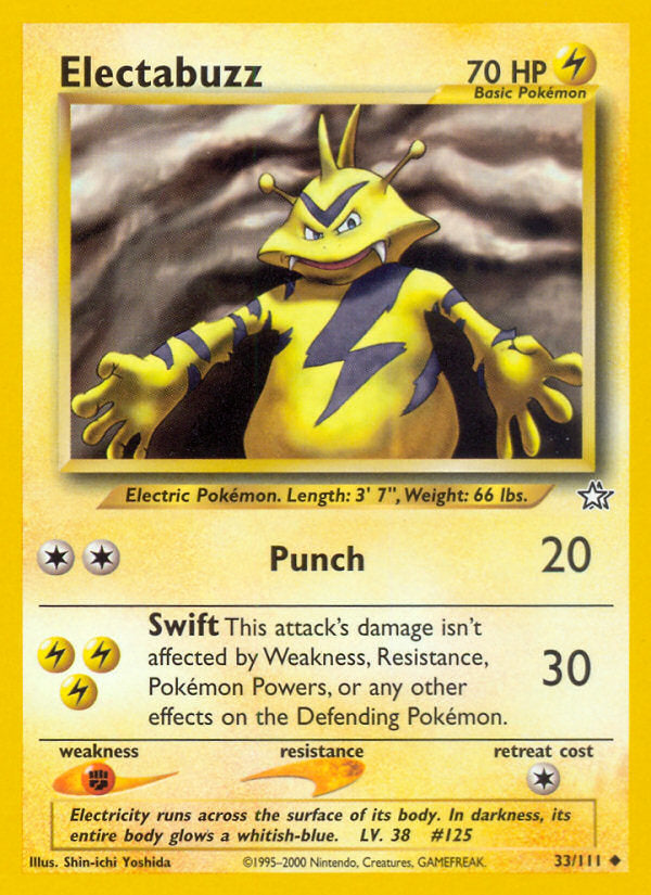 Neo Genesis Electabuzz #33/111 unlimited